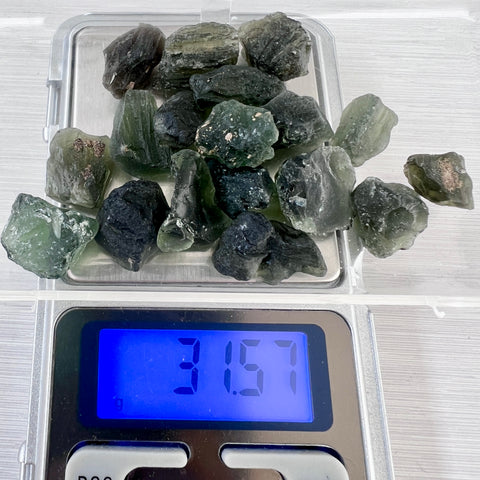 31.5g Wholesale Moldavite lot