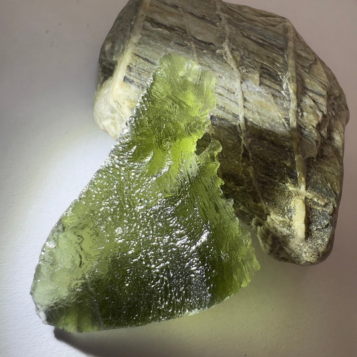 Raw Moldavite | 5.54g | Marouskovo Pole