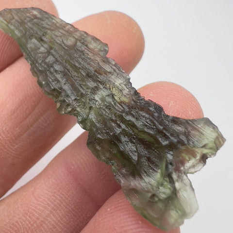Angel Chime Moldavite | 4.29g | Marouskovo Pole