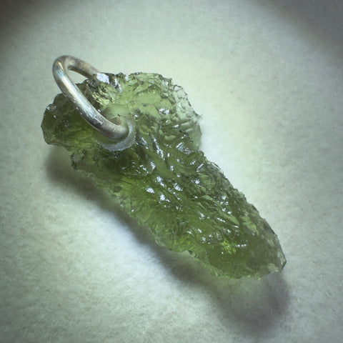 Moldavite Pendant | 1.25g | Chlum
