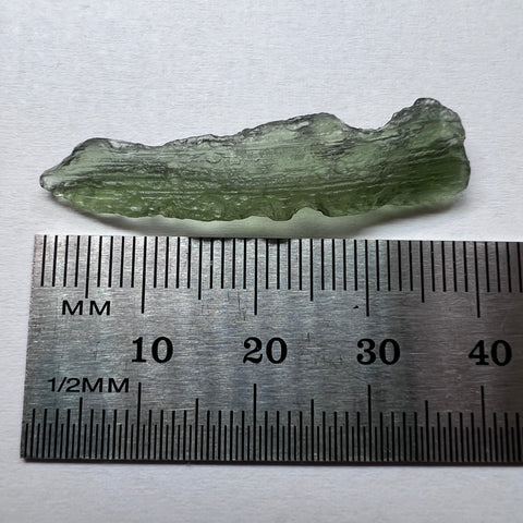 Angel Chime Moldavite I 1.6g I Chlum
