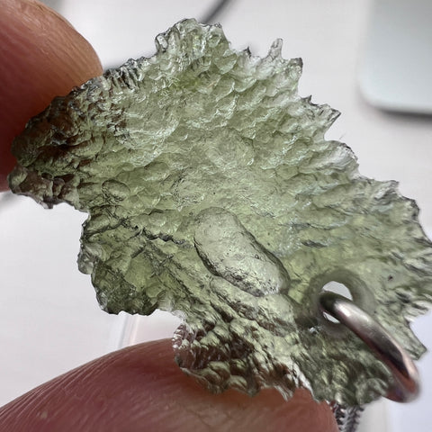Moldavite Pendant | 1.76g | Chlum
