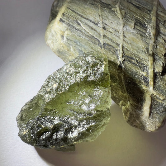 Raw Moldavite | 3.30g | Marouskovo Pole