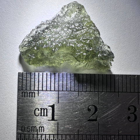 Raw moldavite | 1.33g | Marouskovo Pole