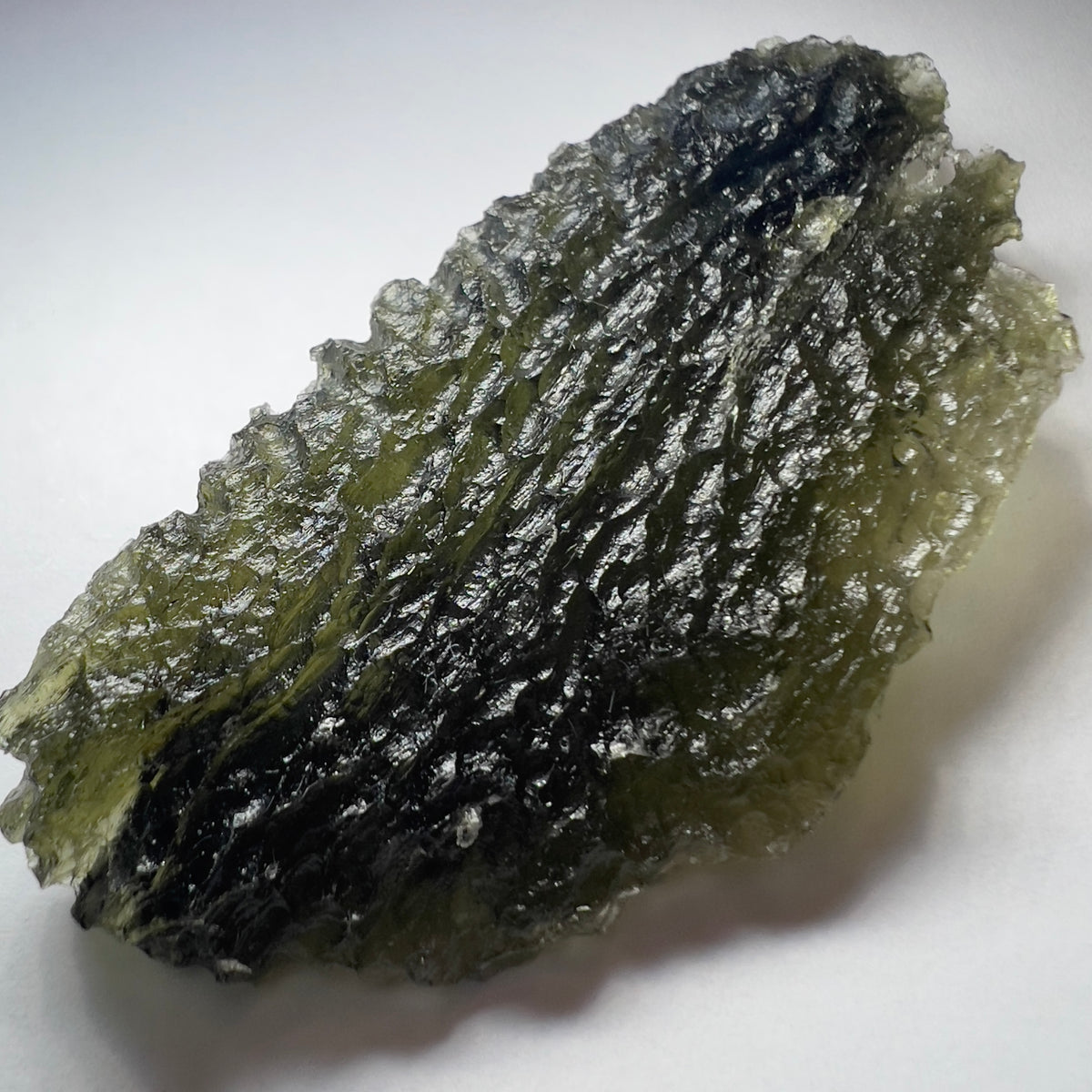 11.71g Angel Chime Moldavite - Marouskovo Pole (Hagstone)