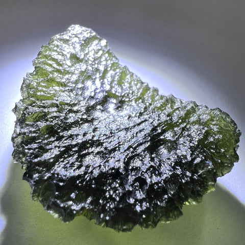 Statement Tree of Life Gold Pendant – 14.7g Chlum Moldavite
