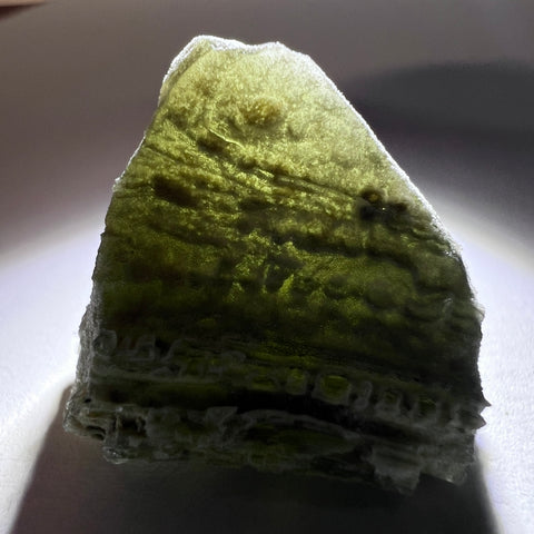 'Frosty' Moldavite | 6.87g | Brusna