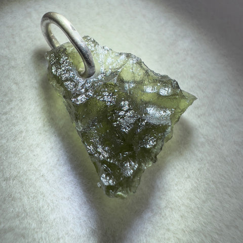 Moldavite Pendant | 1.17g | Chlum
