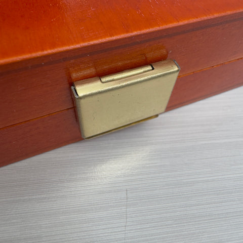 Wooden Moldavite Collection Box | 11.5 x 11.5cm