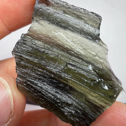 13.15g Angel Chime Moldavite - Marouskovo Pole