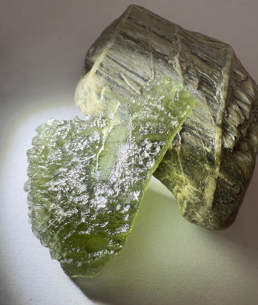 Raw Moldavite | 5.54g | Marouskovo Pole