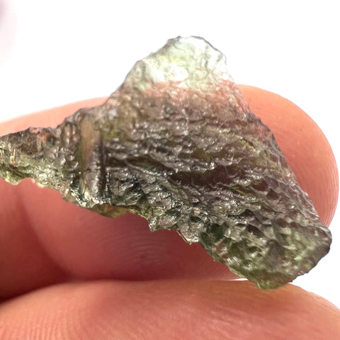 Raw moldavite | 1.33g | Marouskovo Pole