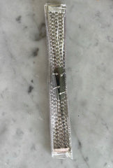 "Celestial Timepiece" Moldavite/Silver Bracelet.