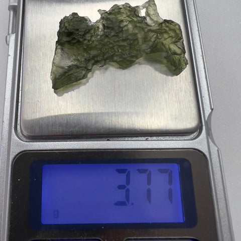 Angel Chime/Hagstone Moldavite | 3.77g | Marouskovo Pole