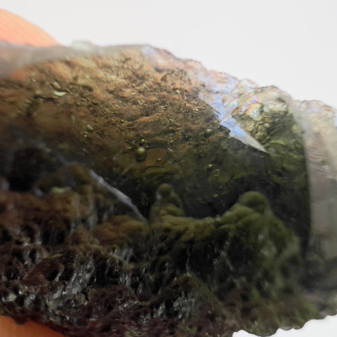 Raw Moldavite | 9.02g | Marouskovo Pole