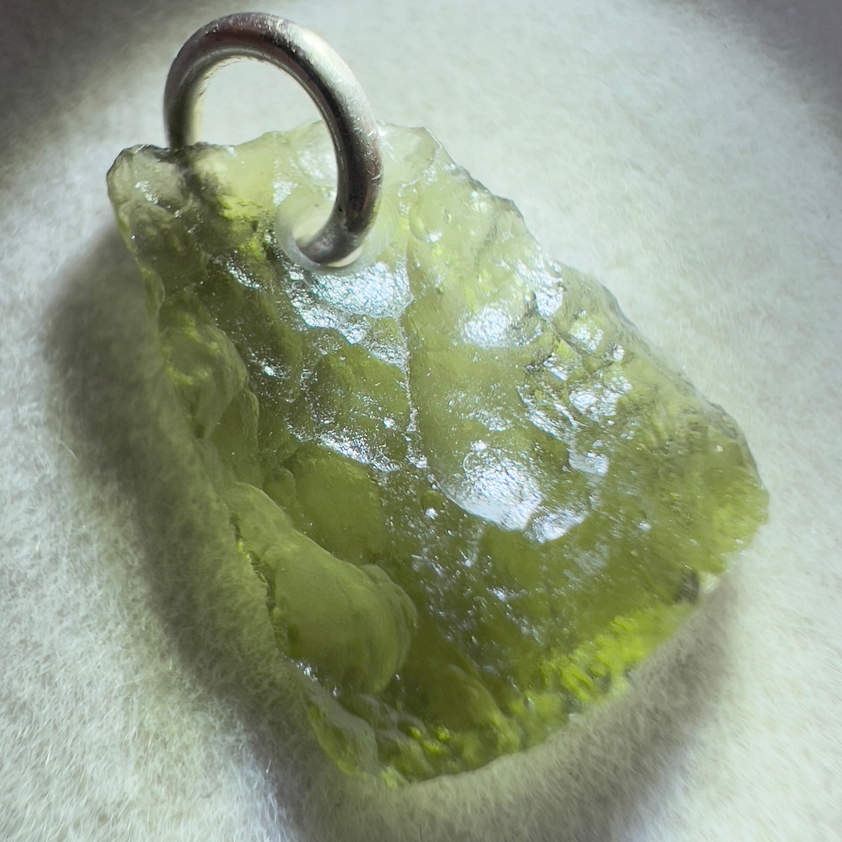 Moldavite Pendant | 0.97g | Chlum