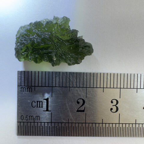 Raw Moldavite | 2.27g | Marouskovo Pole