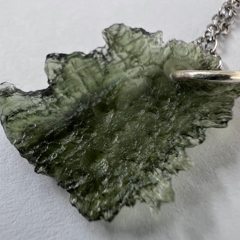 Moldavite Pendant | 1.76g | Chlum