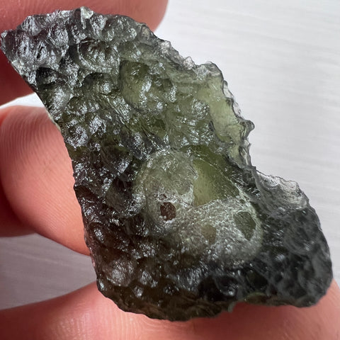 Natural Moldavite | 8.42g | Marouskovo Pole
