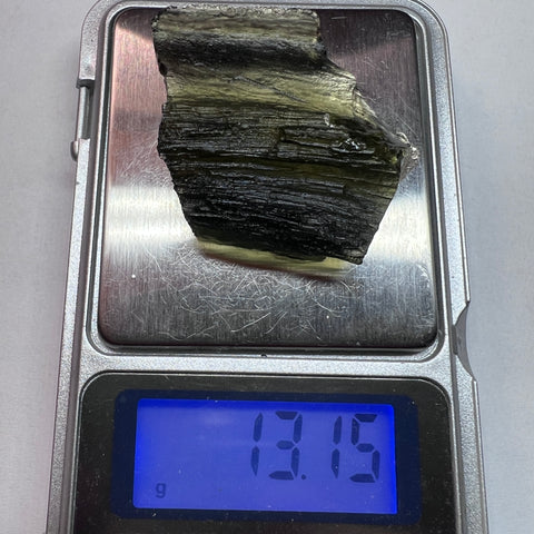 13.15g Angel Chime Moldavite - Marouskovo Pole