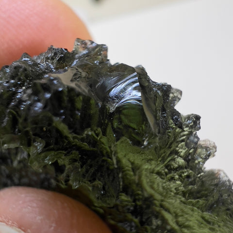Raw Moldavite | 9.02g | Marouskovo Pole