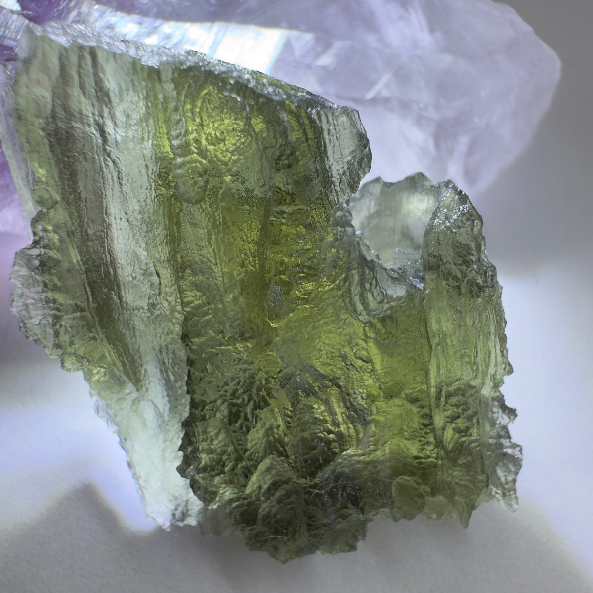 Raw Moldavite | 7.83g | Marouskovo Pole