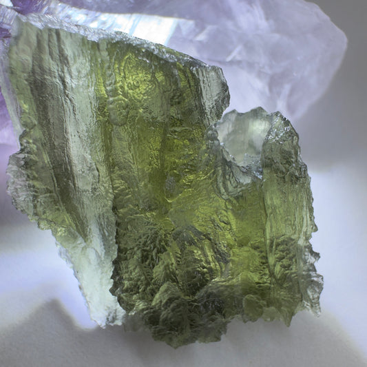 Raw Moldavite | 7.83g | Marouskovo Pole
