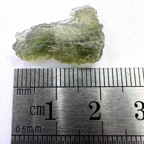 Raw moldavite | 1.29g | Marouskovo Pole