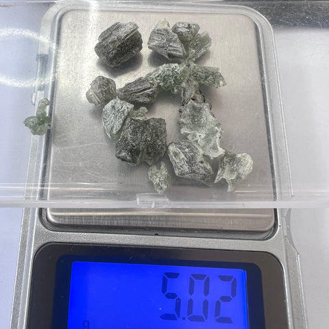 'Frosty' Moldavite Wholesale Lot | 5g | Bartochov