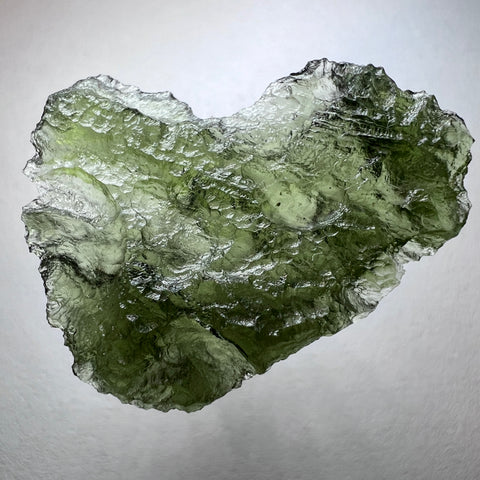 Natural Moldavite Heart I 5.28g I Marouskovo Pole