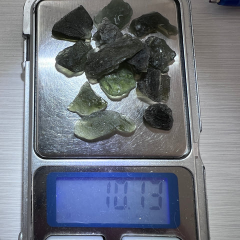 10.13g Moldavite Wholesale Lot