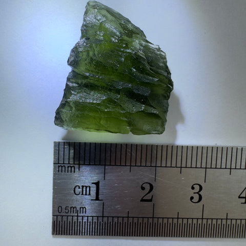 Raw Moldavite | 4.58g | Marouskovo Pole