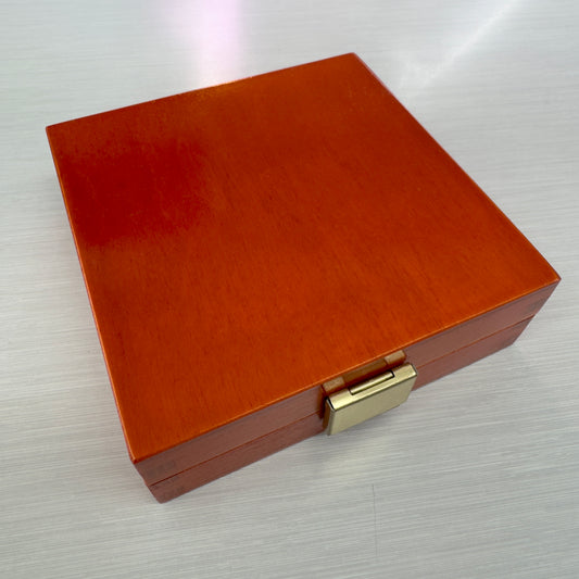 Wooden Moldavite Collection Box | 11.5 x 11.5cm