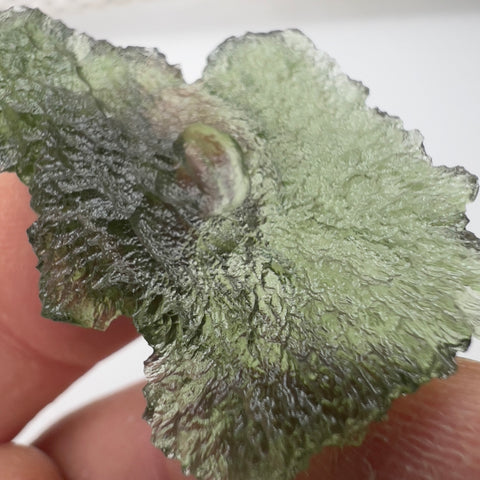 Angel Chime Moldavite | 4.56g | Marouskovo Pole