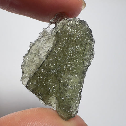 Natural Moldavite 'Hagstone' | 3.43g | Marouskovo Pole