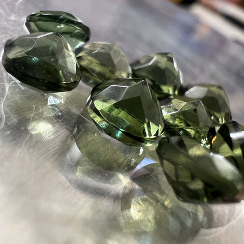 Faceted Moldavite I 0.7ct I Chlum