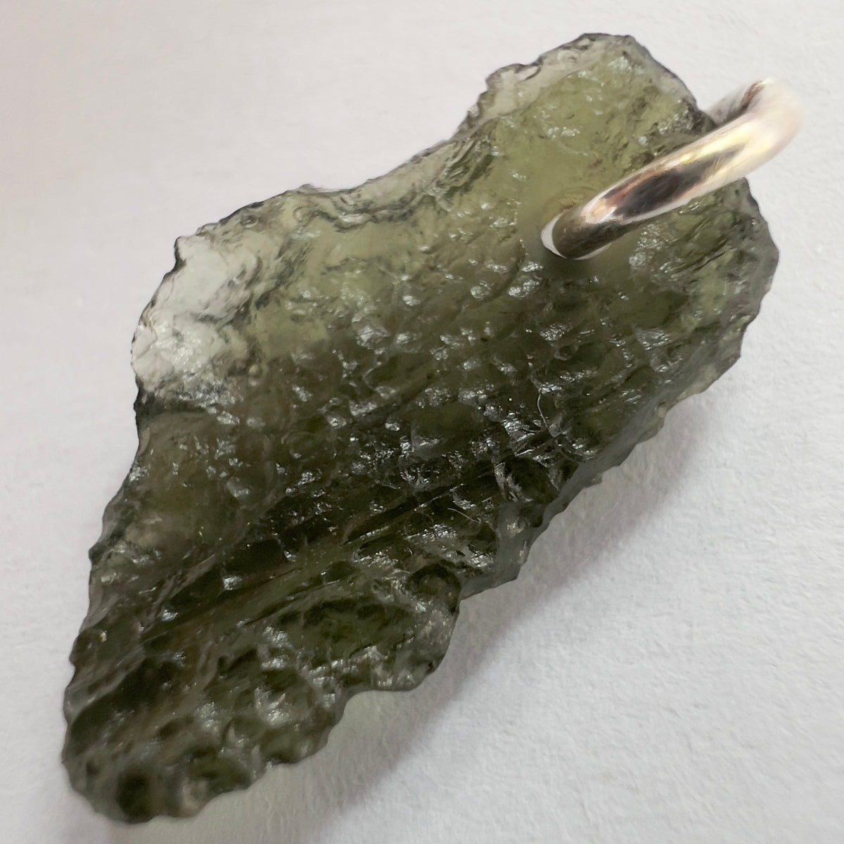 Moldavite Pendant | 1.4g | Chlum