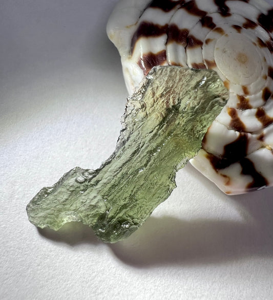 1.22g Chlum Moldavite Field Find