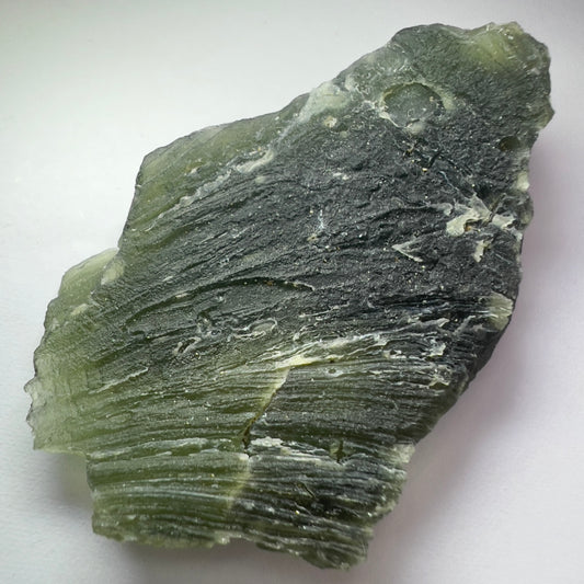 'Frosty' Moldavite | 12.48g | Nesmen Zahrada