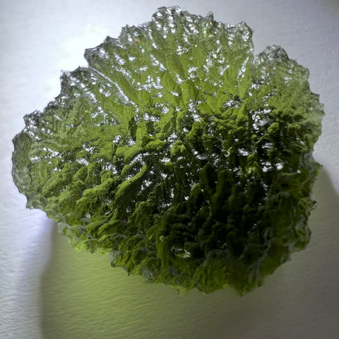 Moldavite with Rare Inner Bubble I 4.58g I Maly Chlum Kraj