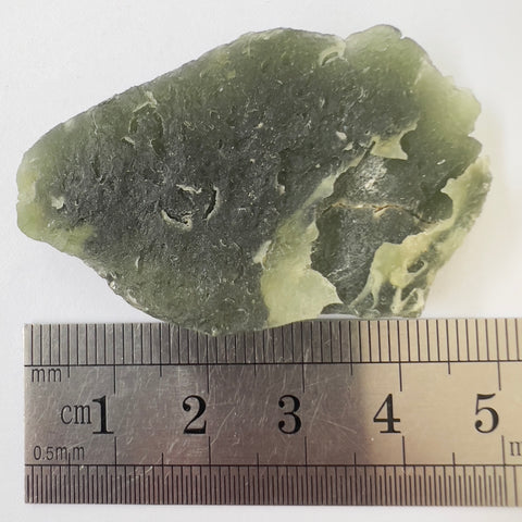 "Frosty" Moldavite | 12.48g | Nesmen Zahrada