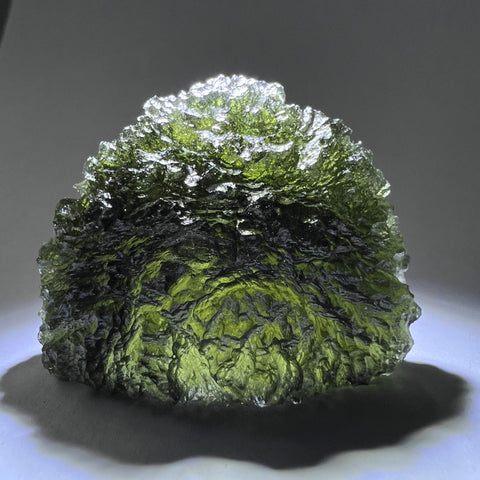 Statement Tree of Life Gold Pendant – 14.7g Chlum Moldavite