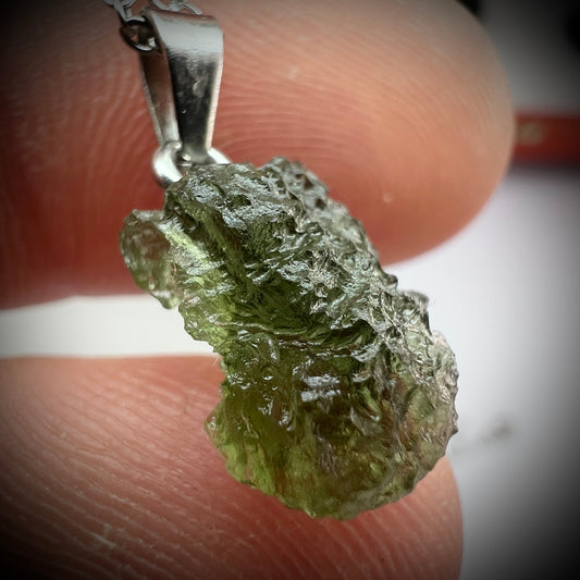 Moldavite Necklace 1.1g