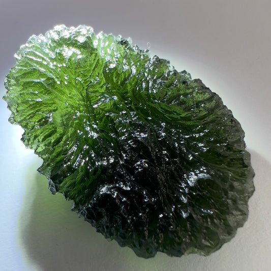 Raw Moldavite| 15.39g | Maly Chlum