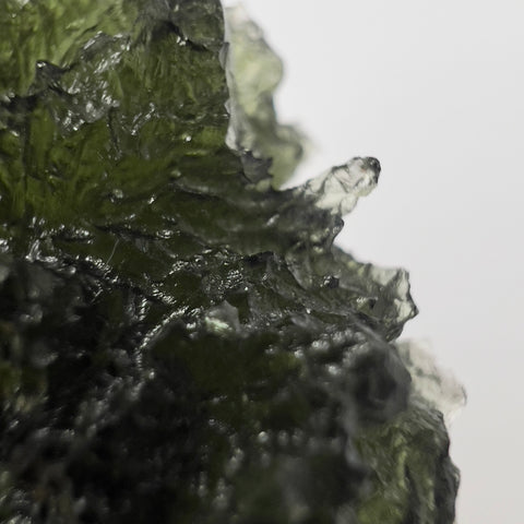 Maly Chlum Moldavite | 10.16g | Inner Bubble