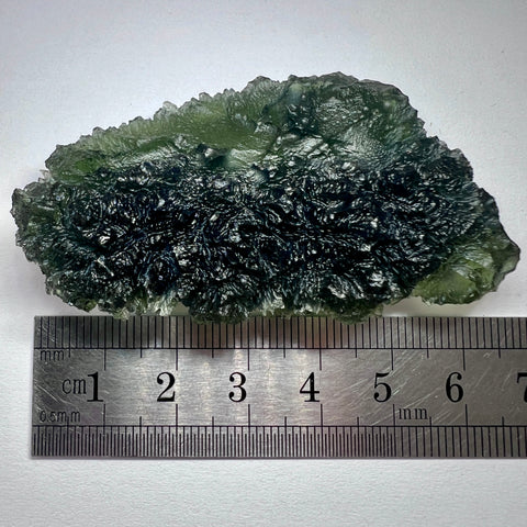 Huge Natural Moldavite | 33.47g | Chrastany