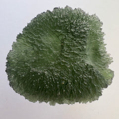 Magnificent Moldavite Disk from Nesmen Les — 22.95g