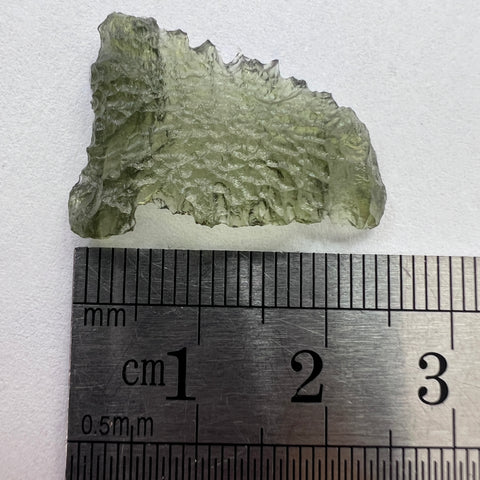 Raw moldavite | 1.29g | Marouskovo Pole