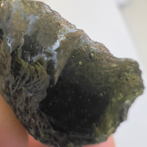 Raw Moldavite | 9.02g | Marouskovo Pole
