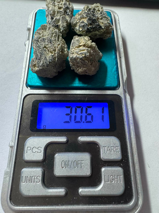 'Frosty' Moldavite Wholesale Lot | 30.61g | Brusna